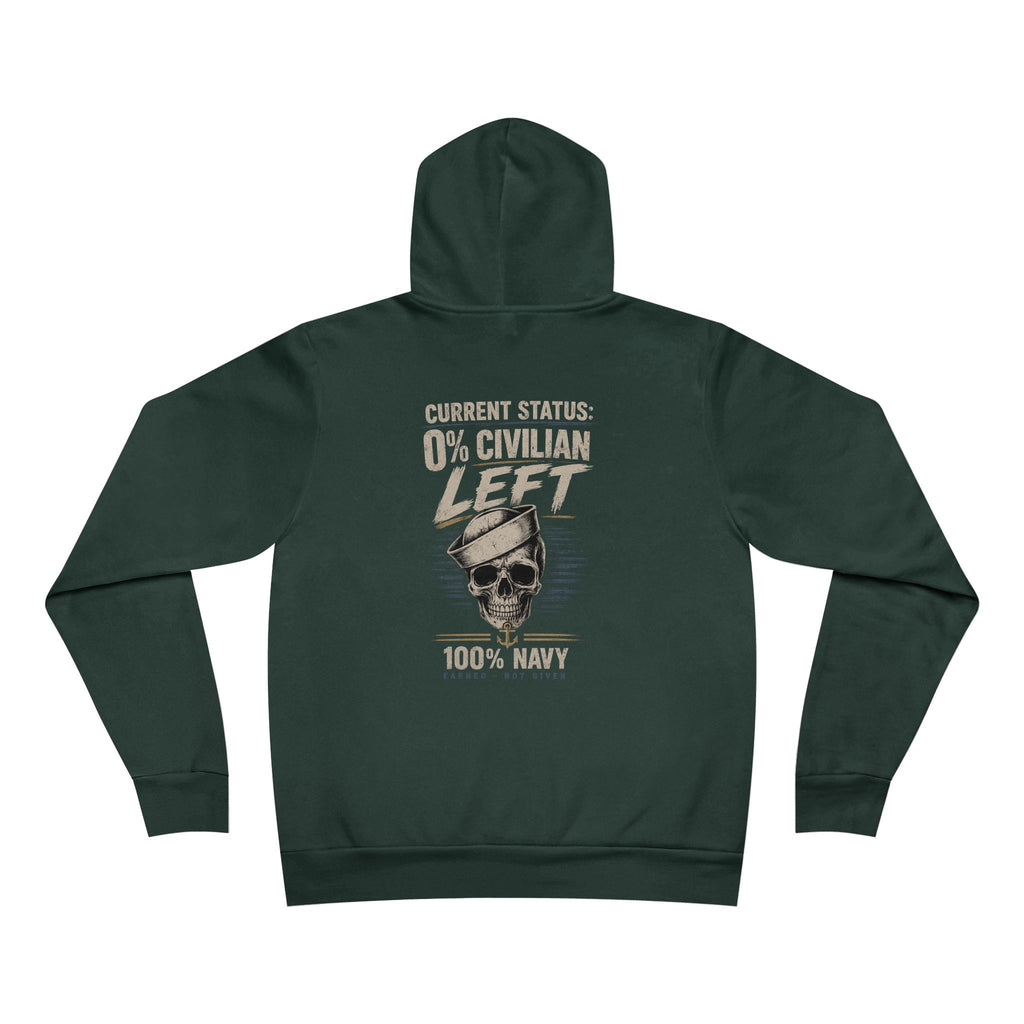 Current Status: 0% Civilian, 100% Navy Veteran Military Mindset  Pullover