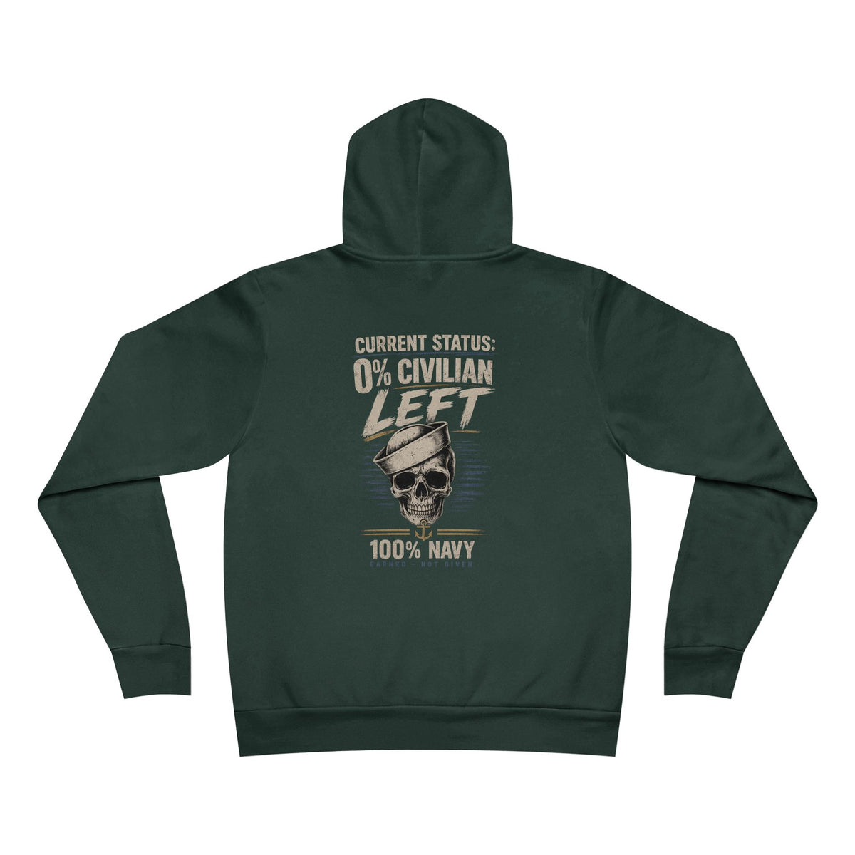 Current Status: 0% Civilian, 100% Navy Veteran Military Mindset  Pullover
