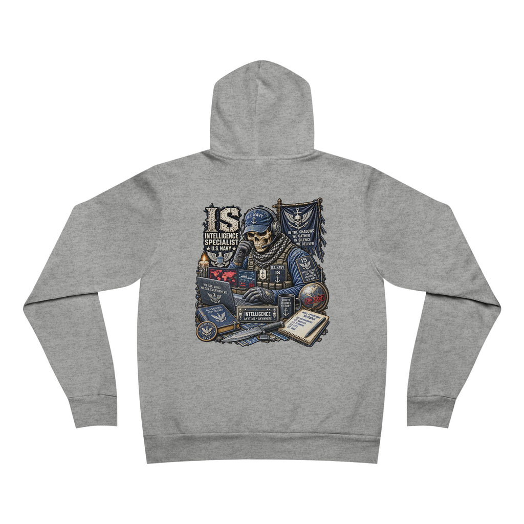 IS (Intelligence Specialist) US Navy Heavy Metal Hoodie – Wear Your Rate with Pride