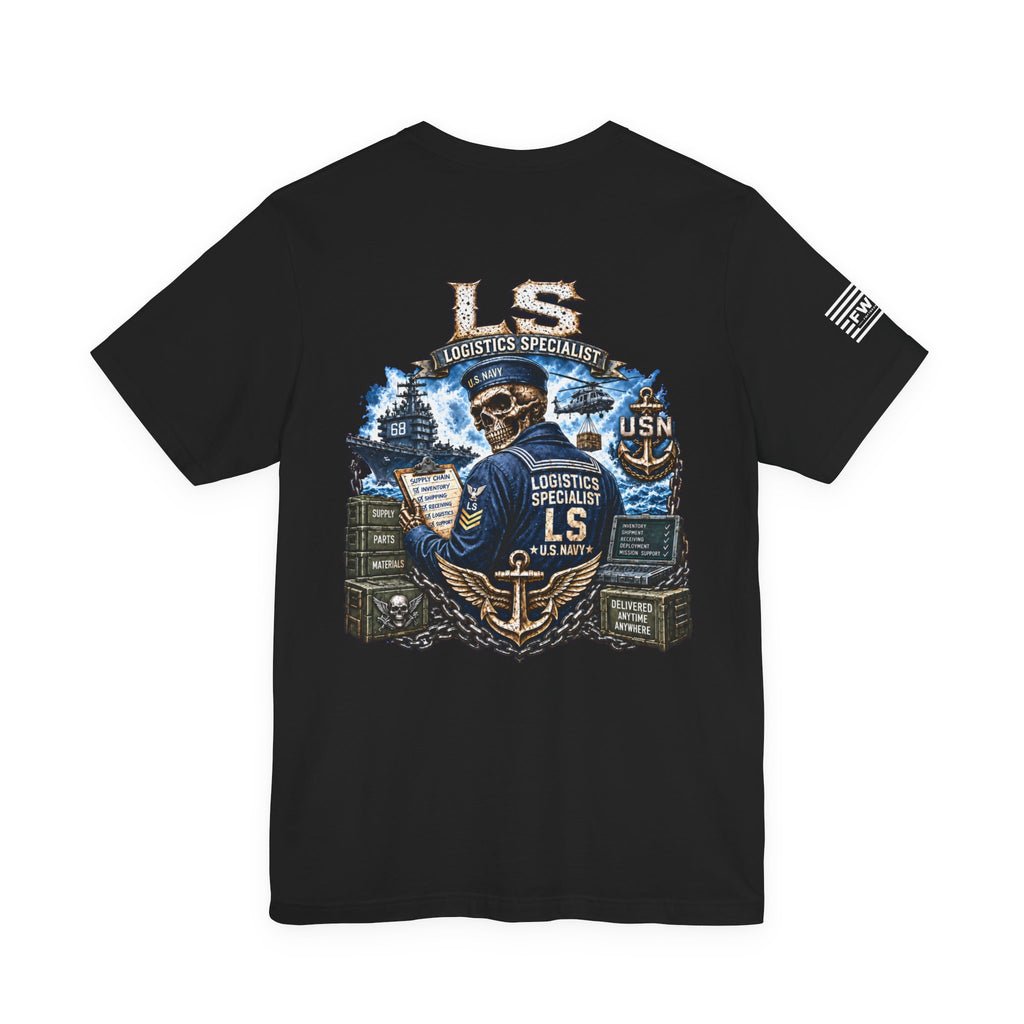 LS (Logistics Specialist) - Heavy Metal Rate Specific T-shirt