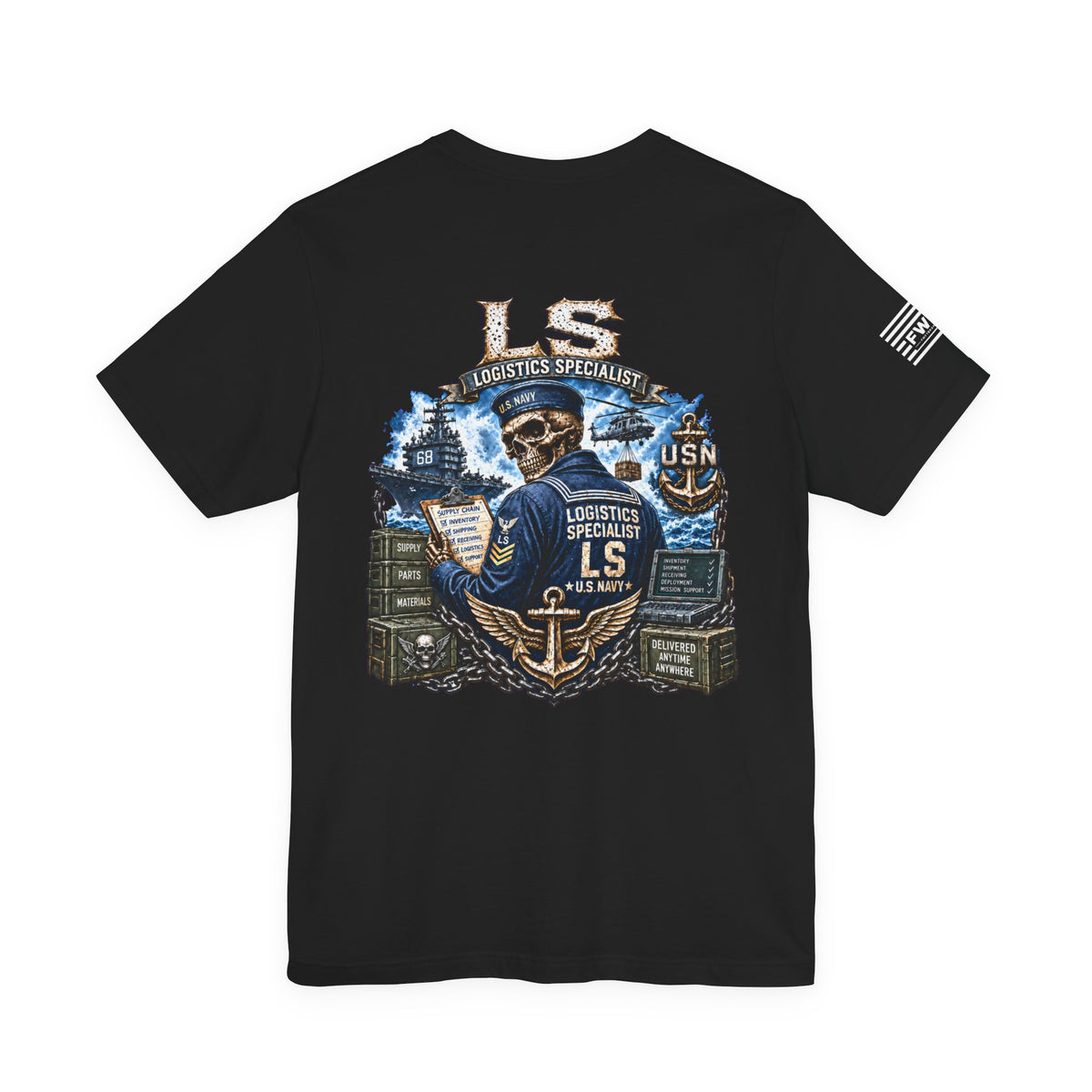 LS (Logistics Specialist) - Heavy Metal Rate Specific T-shirt