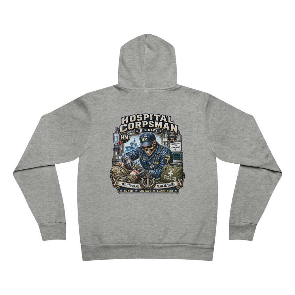HM (Hospital Corpsman) US Navy Heavy Metal Hoodie – Wear Your Rate with PrideU