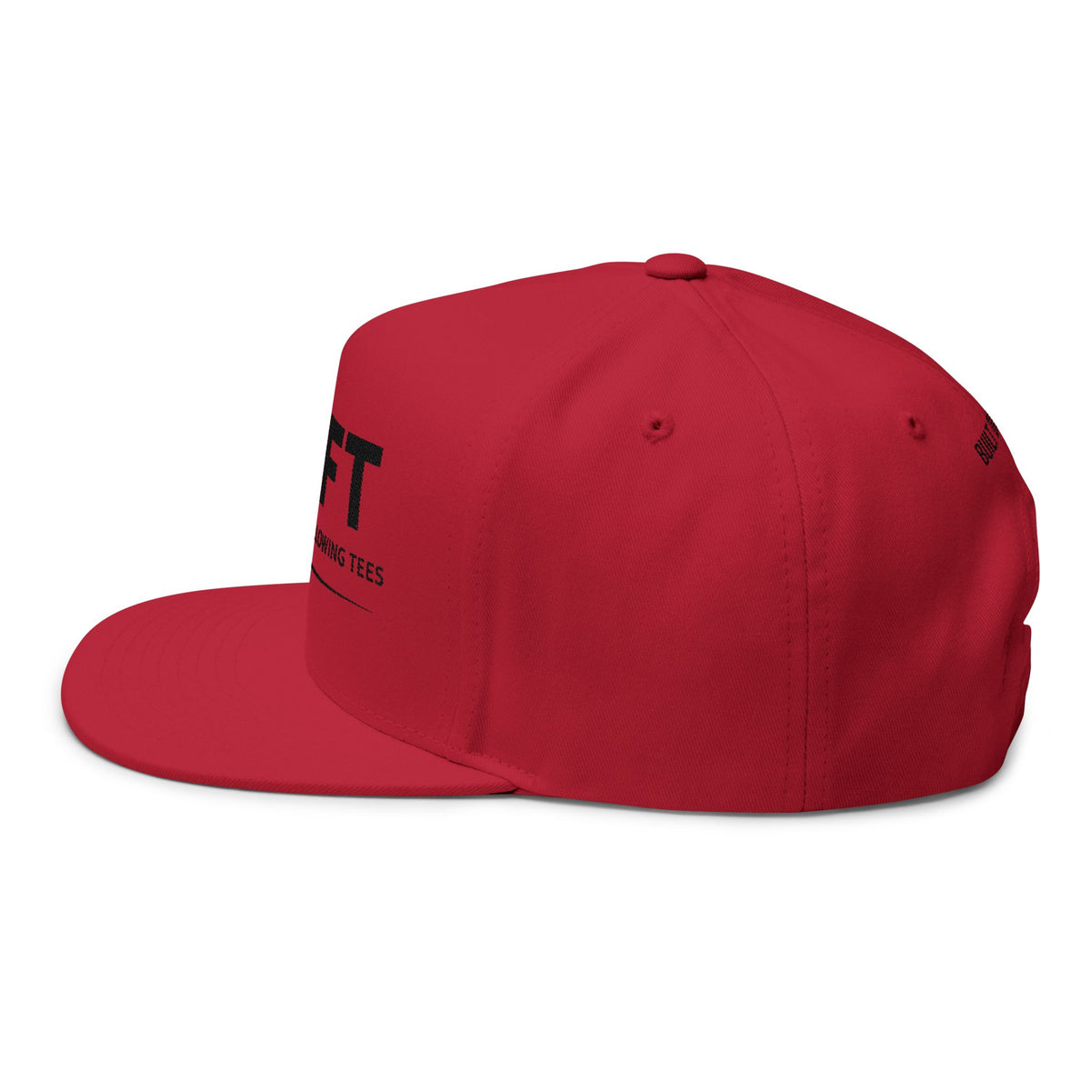FWFT Hat, Fair Winds & Following Tees Snapback, Navy Veteran Inspired Cap, Flat Bill Military Hat, Streetwear Veteran Brand