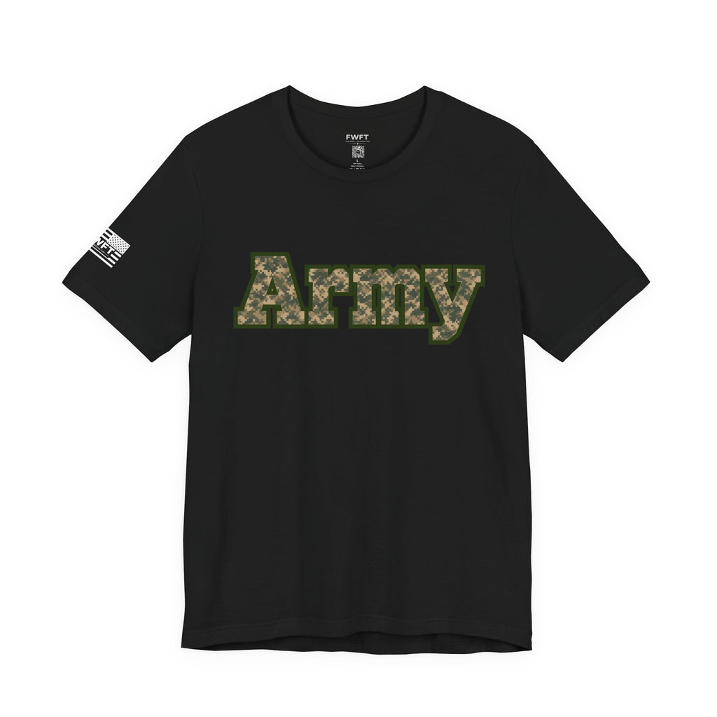 Army Digital Camo Shirt, Army Veteran Tee, Military Graphic T Shirt, Army Pride Gift, Veteran Apparel