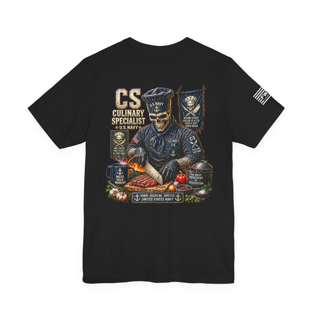 CS (Culinary Specialist) - Heavy Metal Rate Specific T-shirt