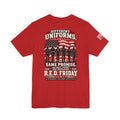 RED Friday Remember Everyone Deployed Shirt, Military Support T Shirt, Patriotic Deployment Tee, Veteran Family Military Appreciation Gift