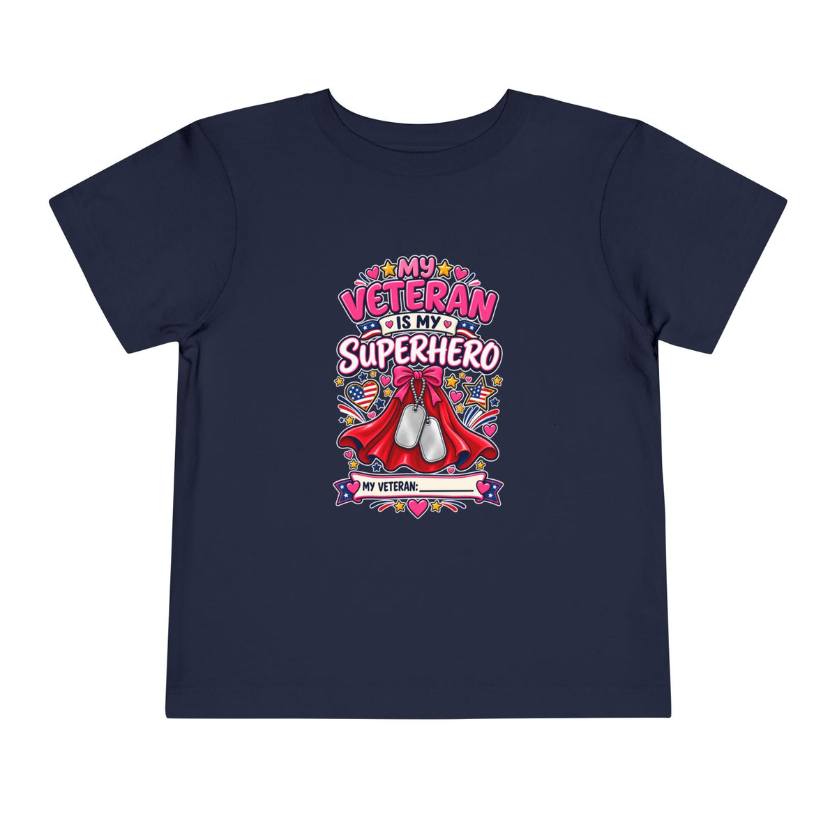 My Veteran is My Superhero Kid shirt. Daughter of a veteran shirt.