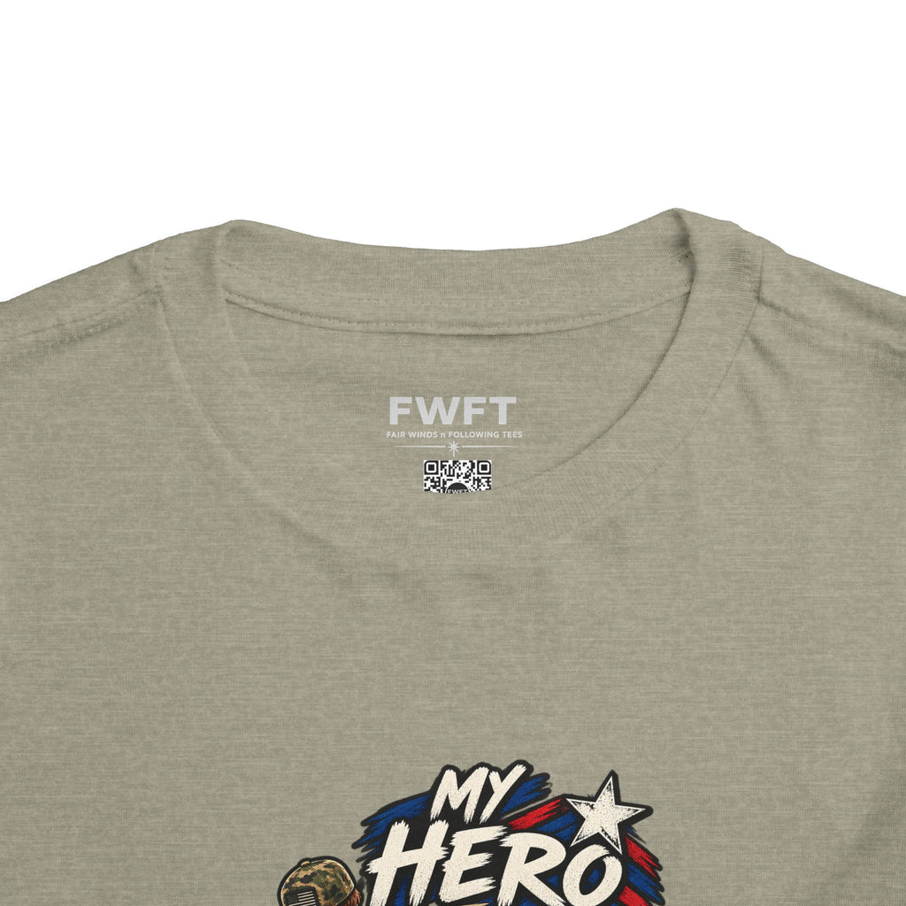 My Hero Doesn't Wear a Cape. My Hero is a Veteran. Son of a Veteran Shirt for Boys, Proud Military Kid T Shirt, Veteran Dad Son Tee, Military Family Gift, Patriotic Youth Shirt, Veteran Family
