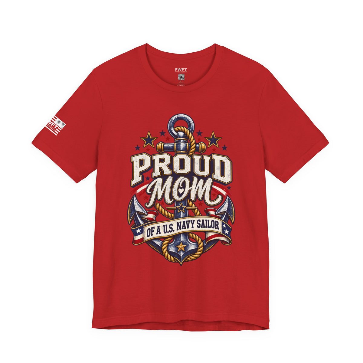 Proud of the Sailor I Raised Navy Mom Shirt, Military Mother Gift, Nautical Family Tee