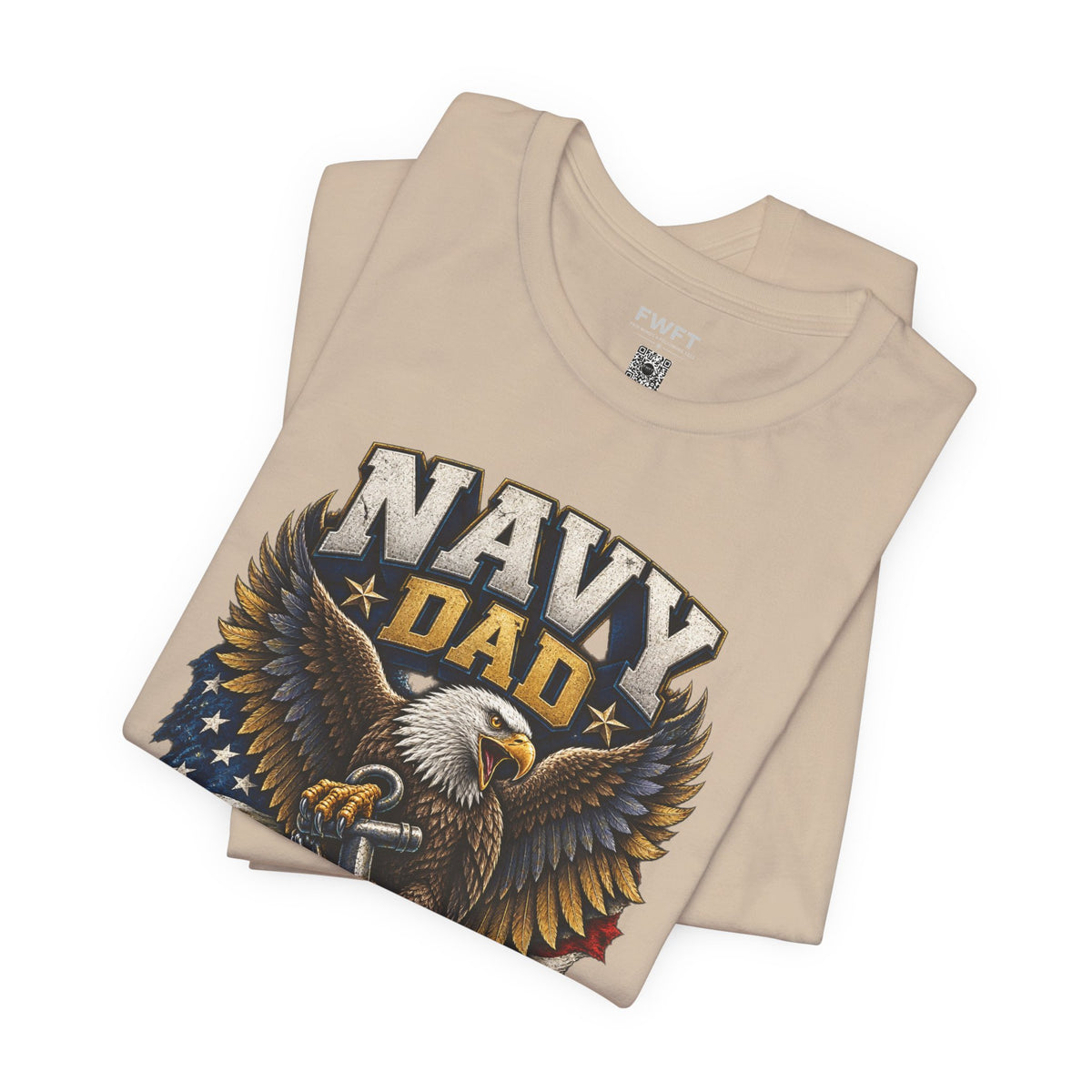 Navy Dad Built Tough Shirt, Proud Father of a US Sailor T Shirt, Navy Boot Camp Graduation Gift, Military Family Tee
