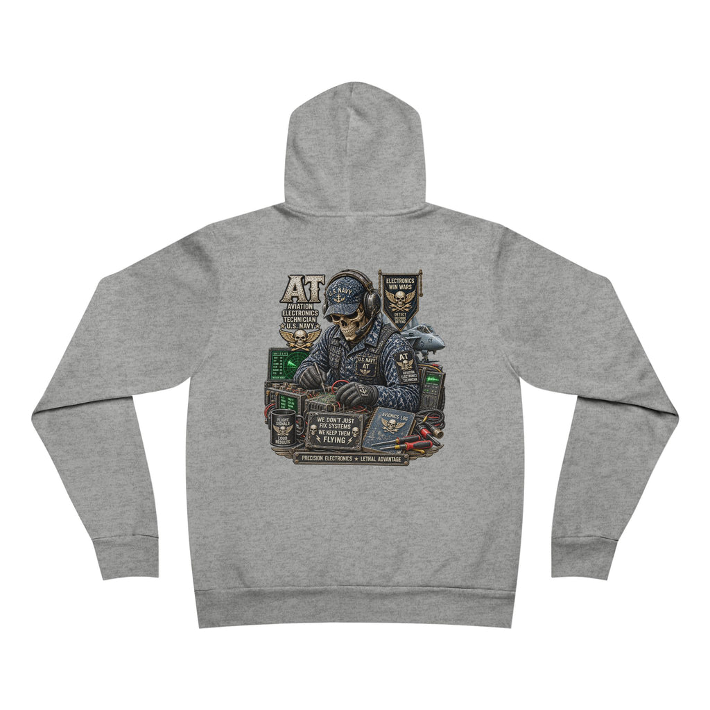 AT (Aviation Electronics Technician) US Navy Heavy Metal Hoodie – Wear Your Rate with Pride