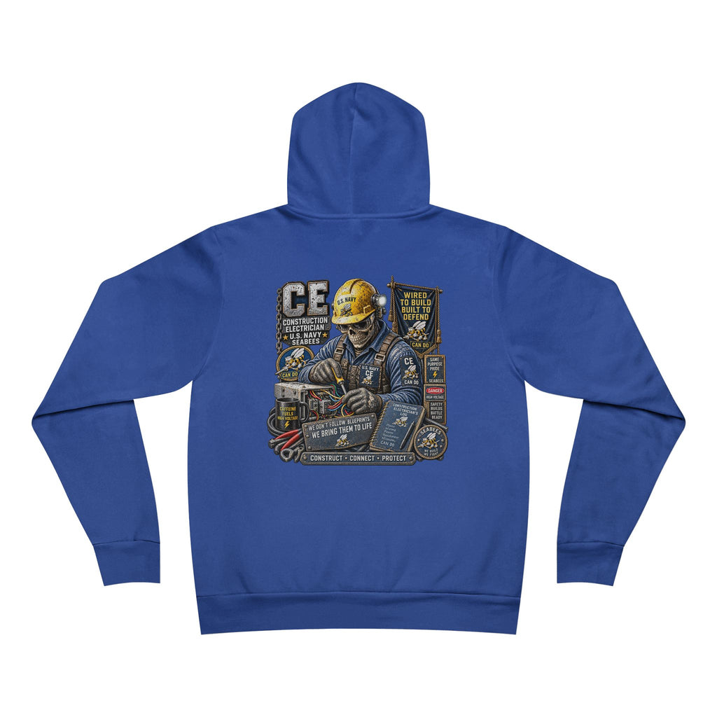 CE (Construction Electrician - Seabees) US Navy Heavy Metal Hoodie – Wear Your Rate with Pride