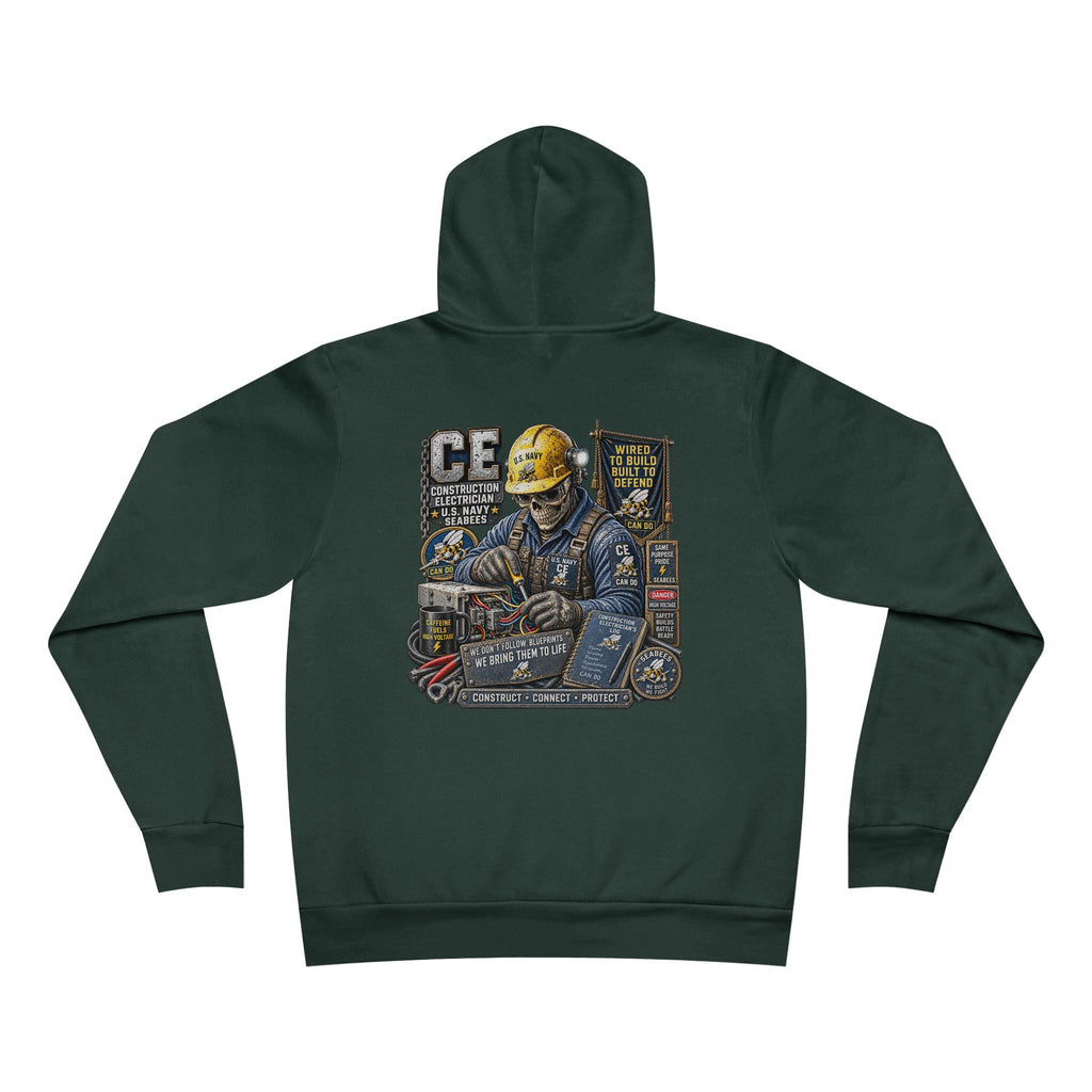 CE (Construction Electrician - Seabees) US Navy Heavy Metal Hoodie – Wear Your Rate with Pride