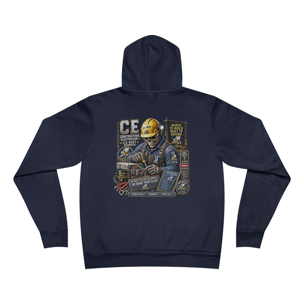 CE (Construction Electrician - Seabees) US Navy Heavy Metal Hoodie – Wear Your Rate with Pride
