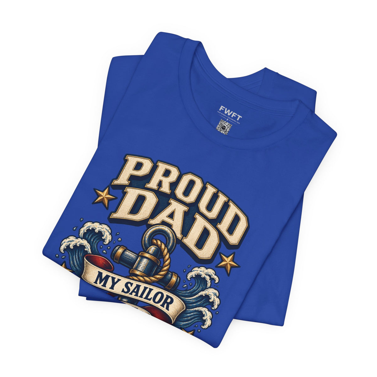 Proud Navy Dad Anchor Shirt, My Sailor Is the Anchor to My Pride T Shirt, Navy Father Gift, Military Family Tee