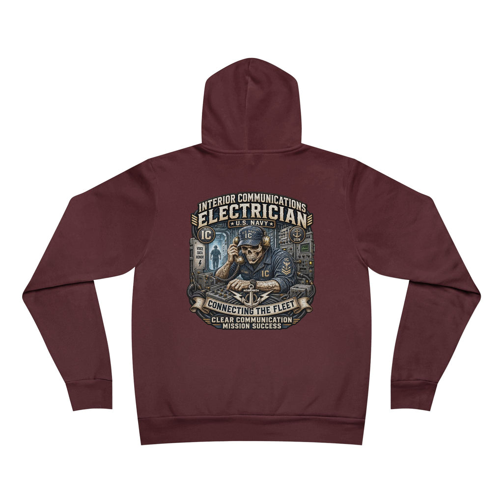 IC (Interior Communications Electrician) US Navy Heavy Metal Hoodie – Wear Your Rate with Pride