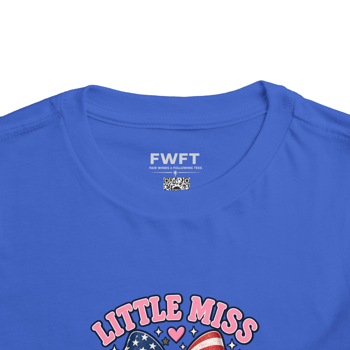 Little Miss Veteran Daughter Shirt, Brave Runs in My Family Kids Tee