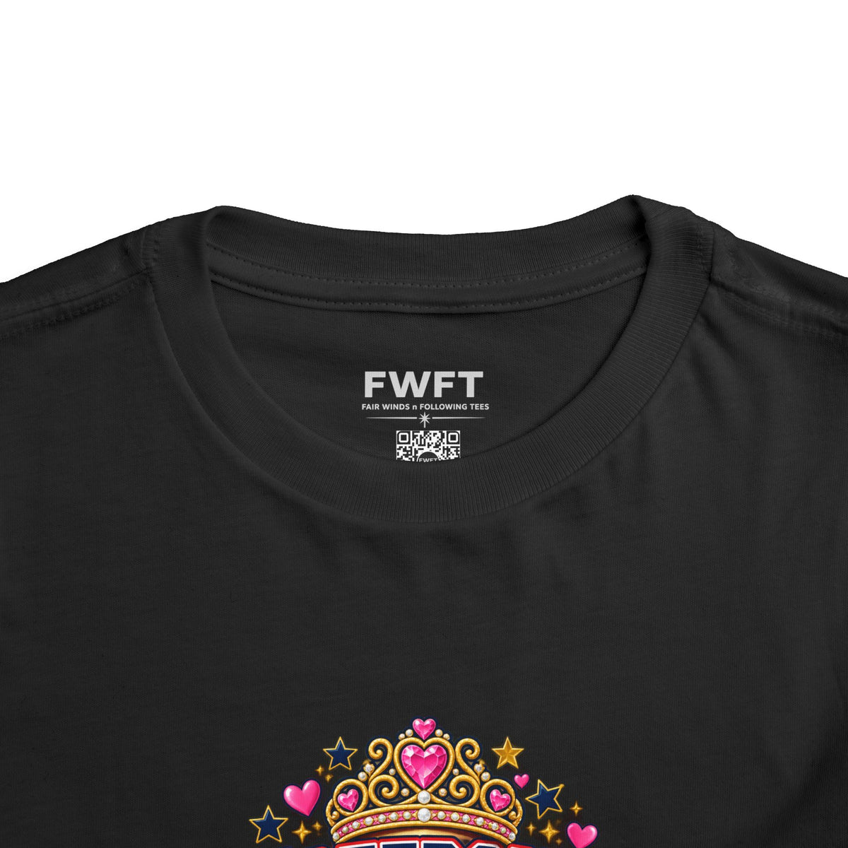 Freedom’s Little Princess Personalized Veteran Daughter Kids Shirt