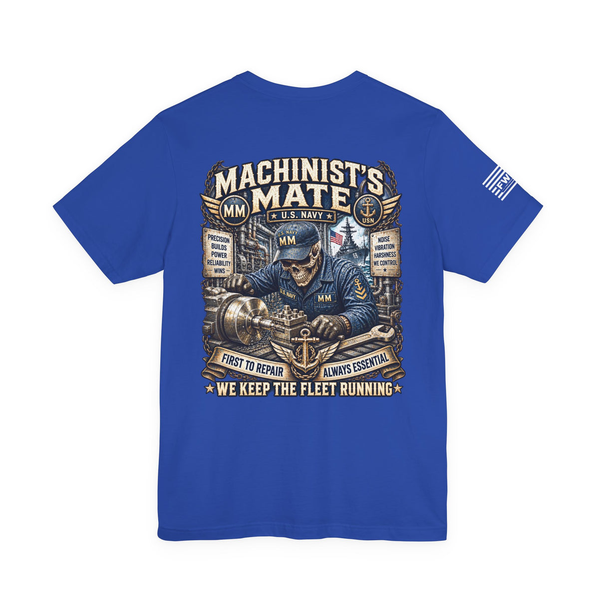 MM (Machinists Mate) - Heavy Metal Rate Specific T-shirt
