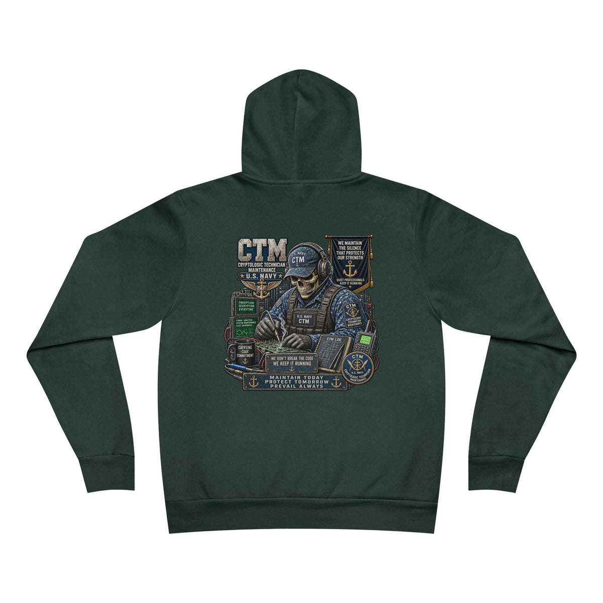 CTM (Cryptologic Technician - Maintenance) US Navy Heavy Metal Hoodie – Wear Your Rate with Pride