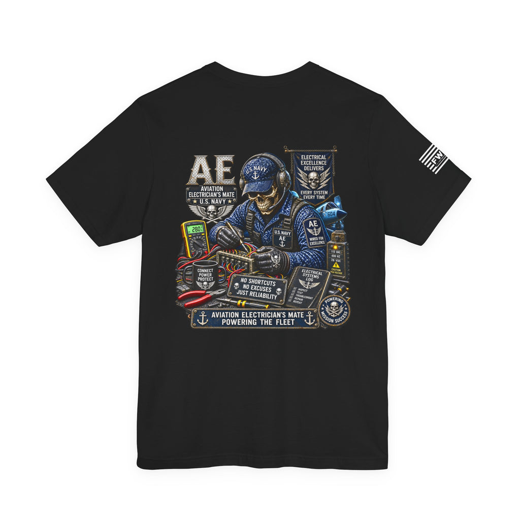 AE (Aviation Electricians Mate) - Heavy Metal Rate Specific T-shirt