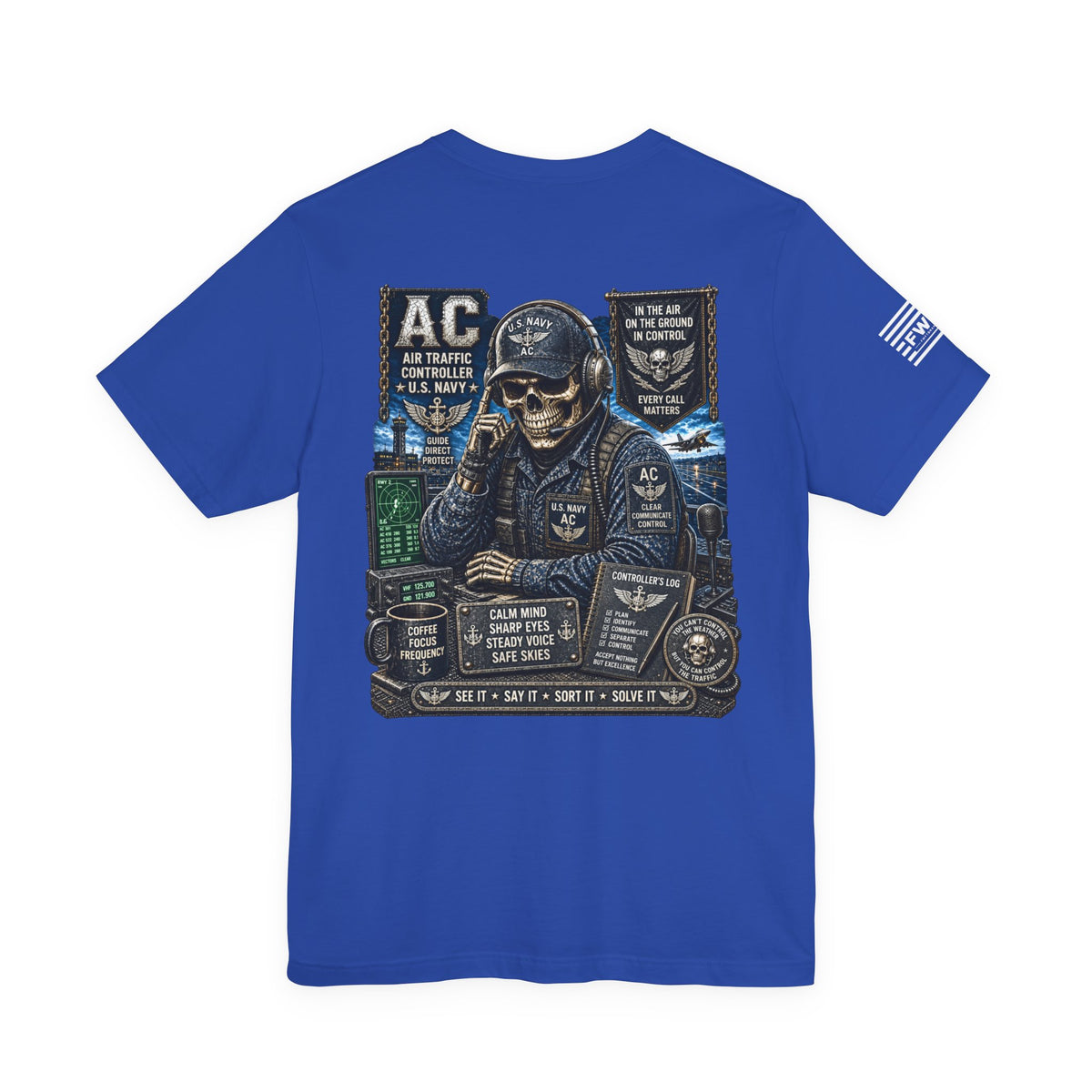 AC (Air Traffic Controller) - Heavy Metal Rate Specific T-shirt