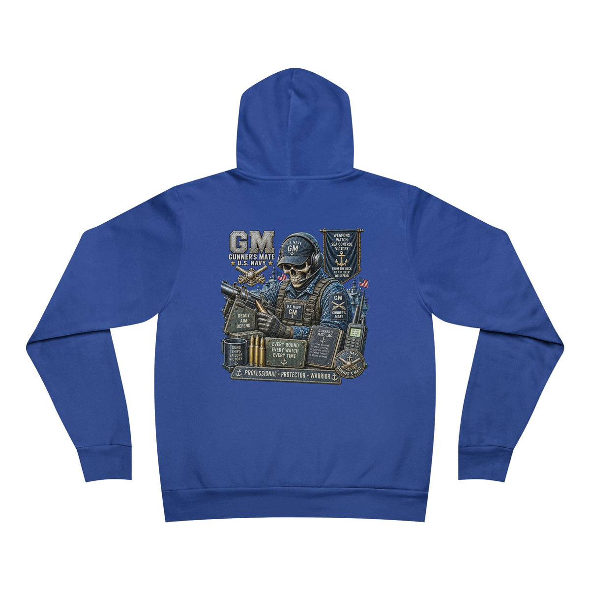 GM (Gunner's Mate) Heavy Metal Hoodie – Wear Your Rate with Pride