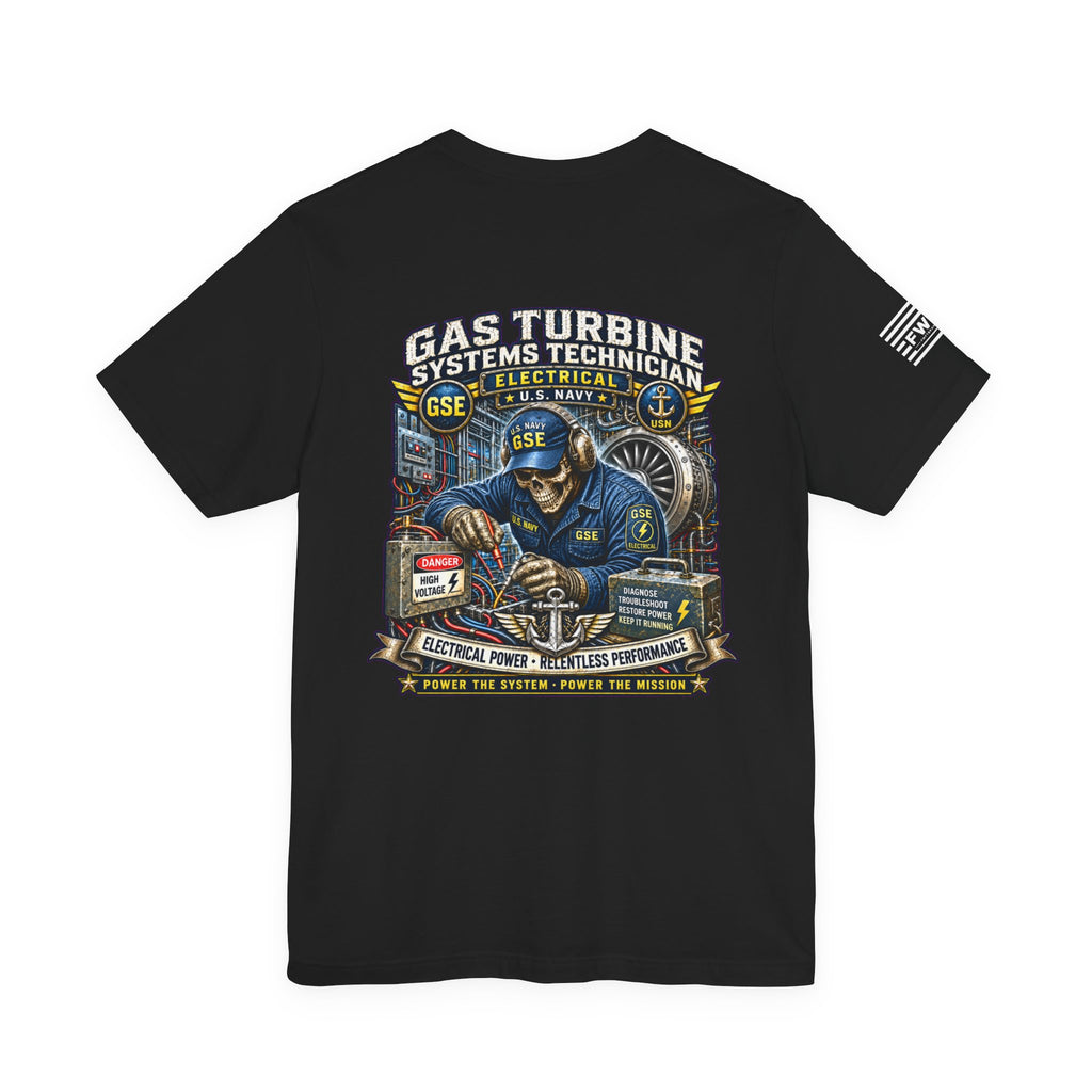GSE (Gas Turbine Systems Technician - Electrical) - Heavy Metal Rate Specific T-shirt
