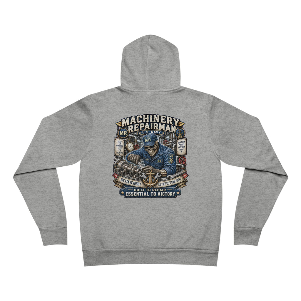 MR (Machinery Repairman) US Navy Heavy Metal Hoodie – Wear Your Rate with PrideU