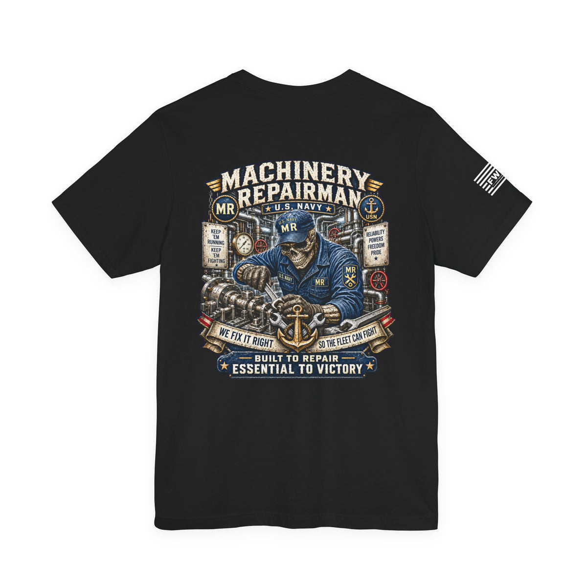 MR (Machinery Repairman) - Heavy Metal Rate Specific T-shirt