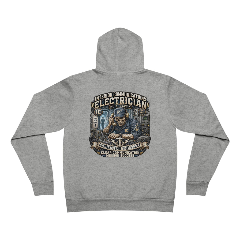 IC (Interior Communications Electrician) US Navy Heavy Metal Hoodie – Wear Your Rate with Pride