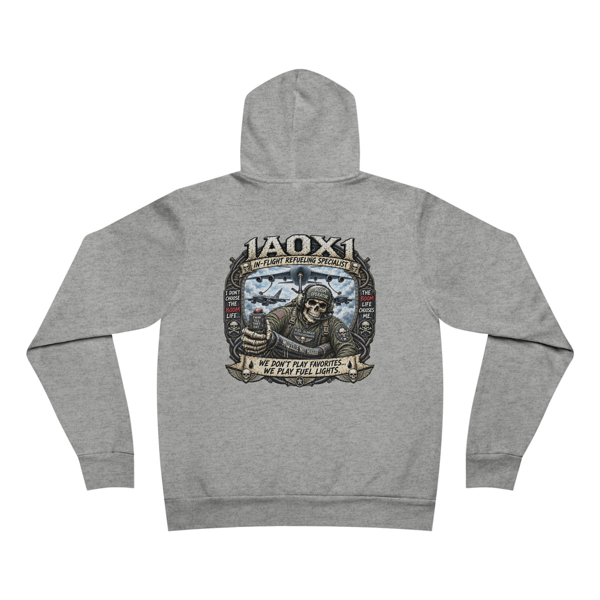 1A0X1 (In-Flight Refueling Specialist) USAF Heavy Metal Hoodie – Air Force Veteran Hoodie