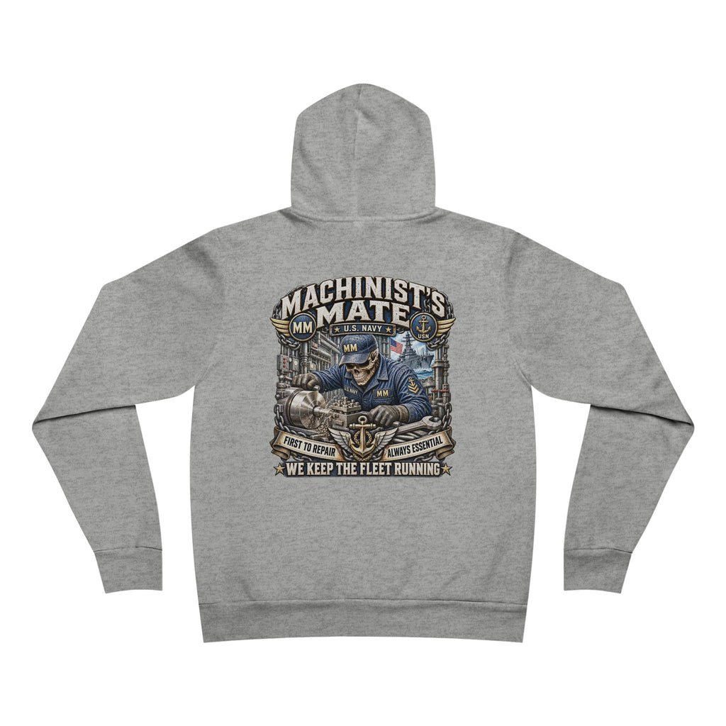 MM (Machinist's Mate) US Navy Heavy Metal Hoodie – Wear Your Rate with Pride