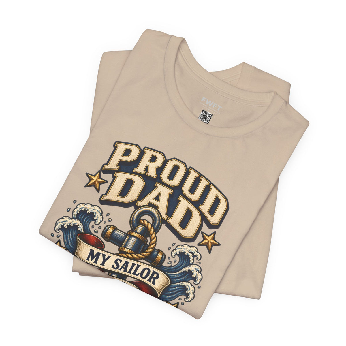Proud Navy Dad Anchor Shirt, My Sailor Is the Anchor to My Pride T Shirt, Navy Father Gift, Military Family Tee