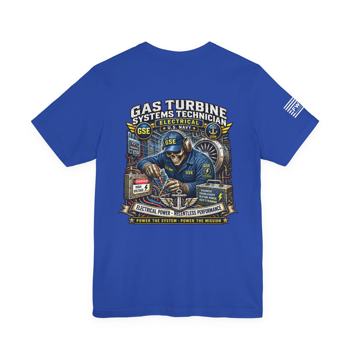 GSE (Gas Turbine Systems Technician - Electrical) - Heavy Metal Rate Specific T-shirt