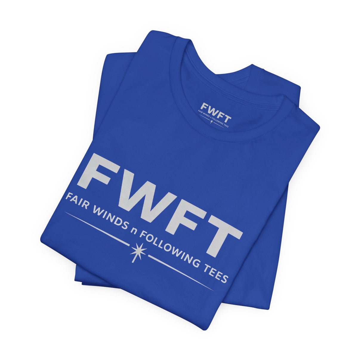 FWFT Logo T-Shirt, Fair Winds & Following Tees Shirt, Navy Inspired Tee, Veteran Apparel, Military Streetwear Shirt