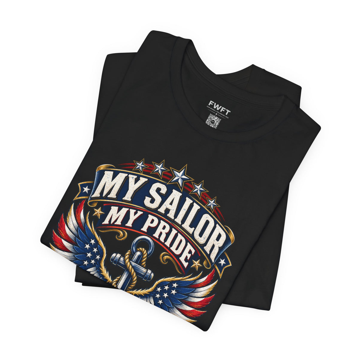 My Sailor My Pride Navy Mom Shirt, Proud Military Mother Gift, Navy Family Tee