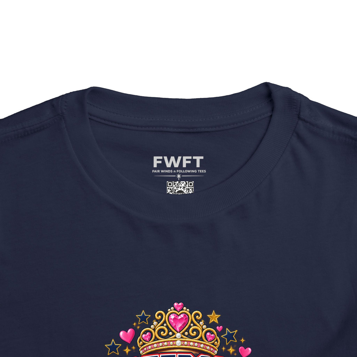 Freedom’s Little Princess Personalized Veteran Daughter Kids Shirt