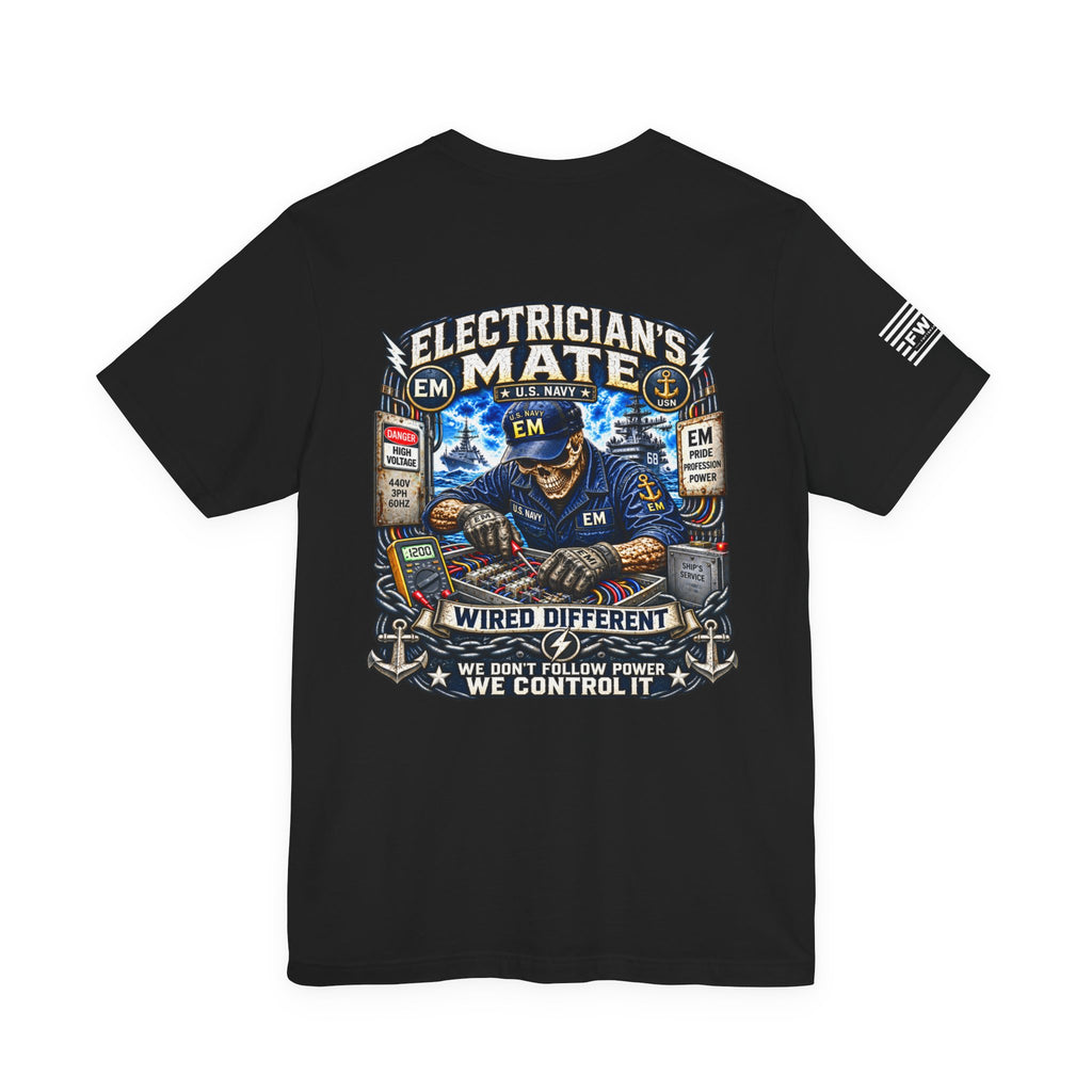 EM (Electricians Mate) - Heavy Metal Rate Specific T-shirt