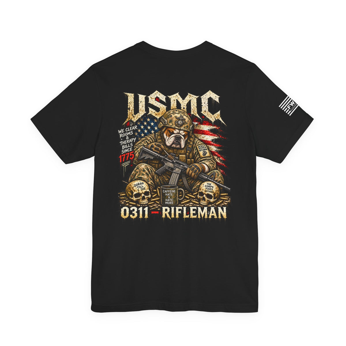 0311 Rifleman Shirt, USMC Marine Corps Infantry Veteran T-Shirt