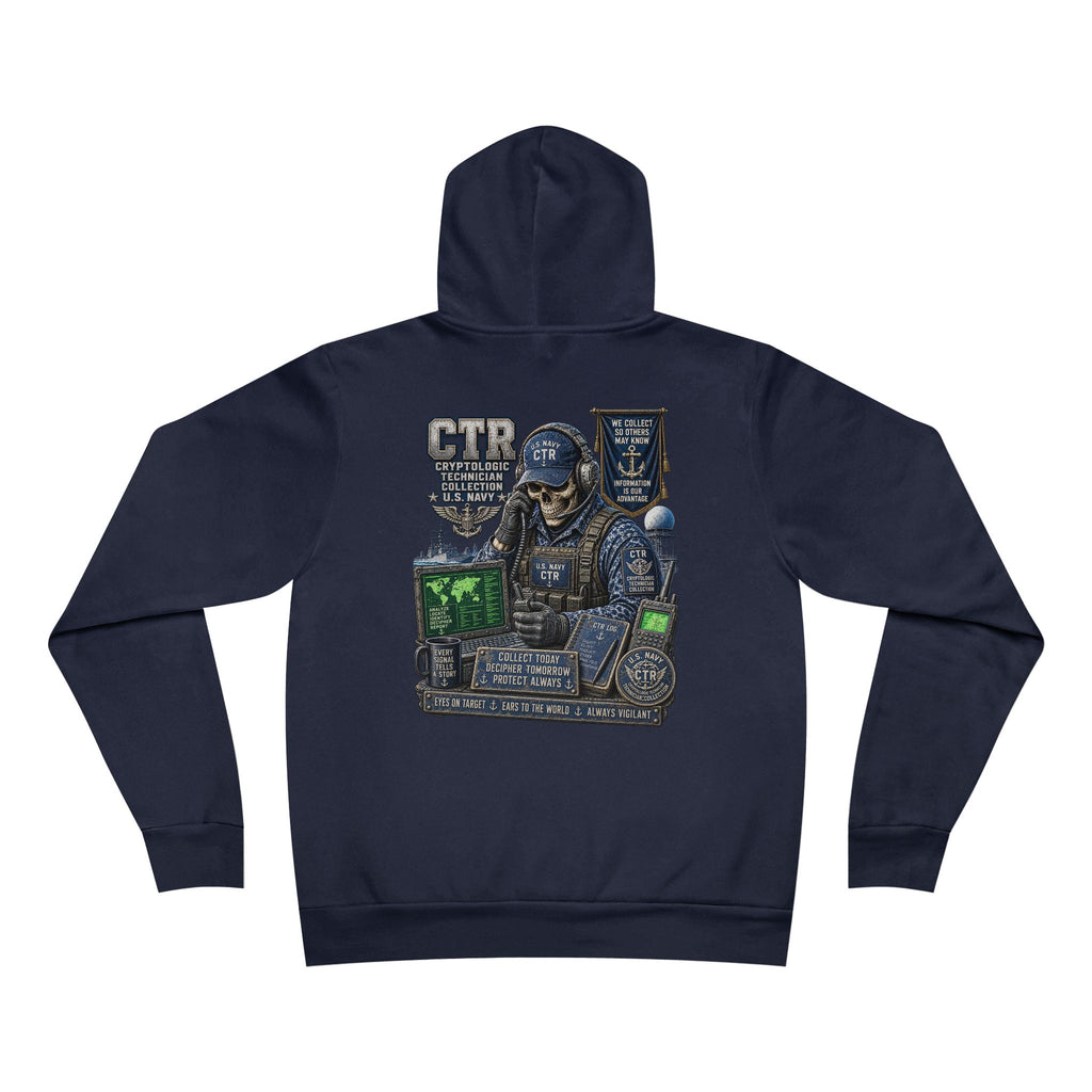 CTR (Cryptologic Technician - Collection) US Navy Heavy Metal Hoodie – Wear Your Rate with Pride