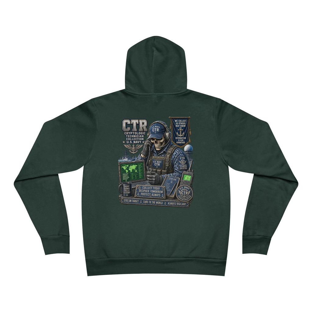 CTR (Cryptologic Technician - Collection) US Navy Heavy Metal Hoodie – Wear Your Rate with Pride