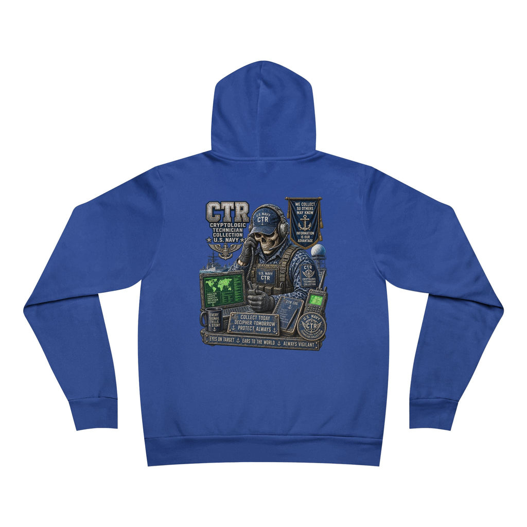 CTR (Cryptologic Technician - Collection) US Navy Heavy Metal Hoodie – Wear Your Rate with Pride