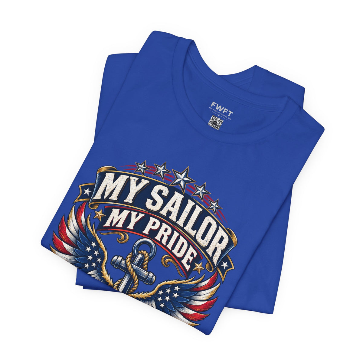 My Sailor My Pride Navy Mom Shirt, Proud Military Mother Gift, Navy Family Tee