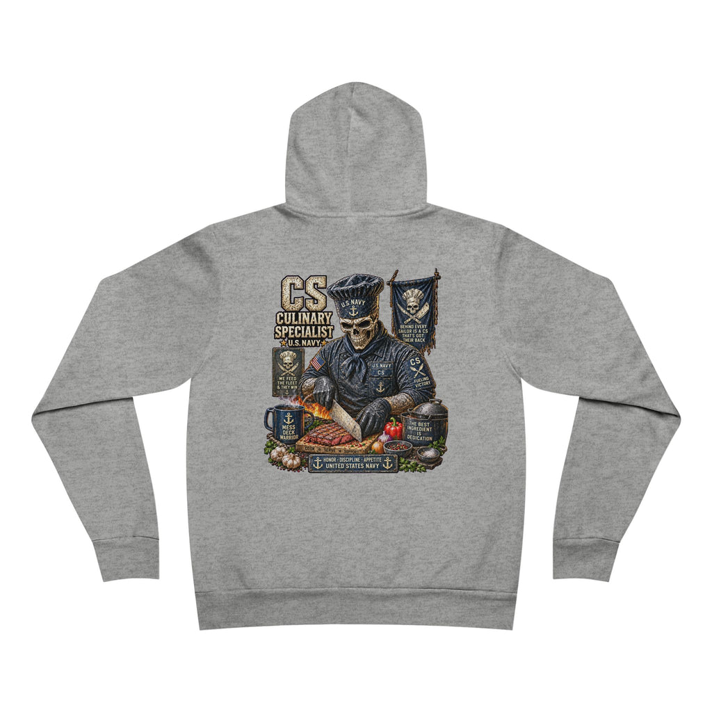 CS (Culinary Specialist) US Navy Heavy Metal Hoodie – Wear Your Rate with Pride