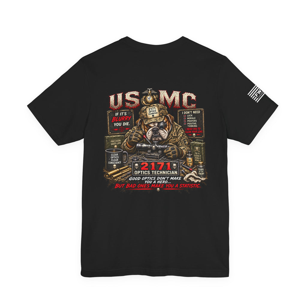 2171 USMC Optics Technician Shirt, Marine Corps Electro Optical Ordnance Repairer T-Shirt