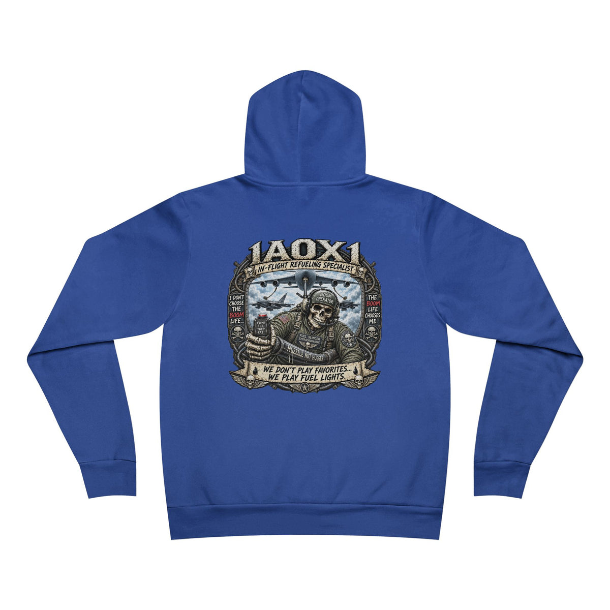 1A0X1 (In-Flight Refueling Specialist) USAF Heavy Metal Hoodie – Air Force Veteran Hoodie