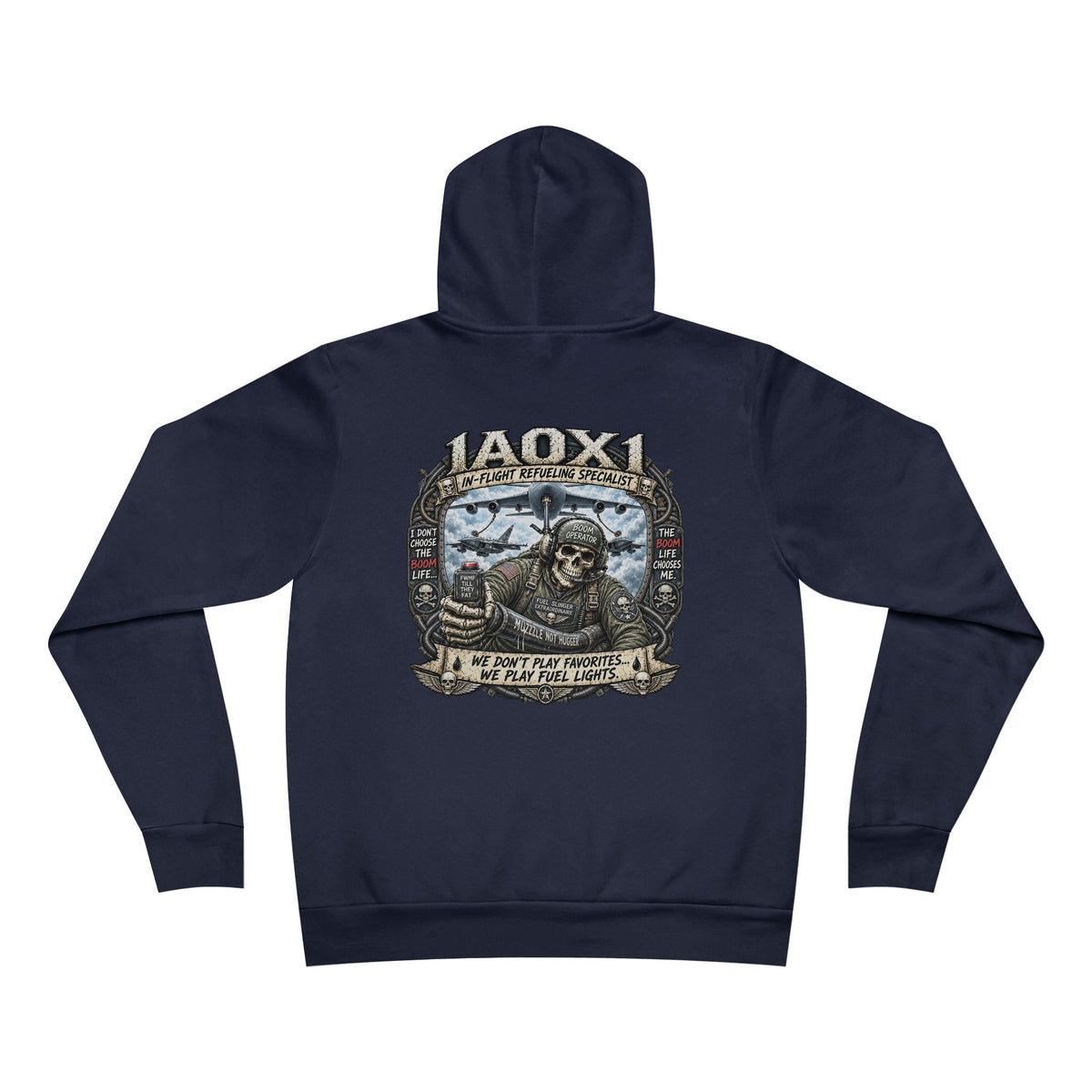 1A0X1 (In-Flight Refueling Specialist) USAF Heavy Metal Hoodie – Air Force Veteran Hoodie