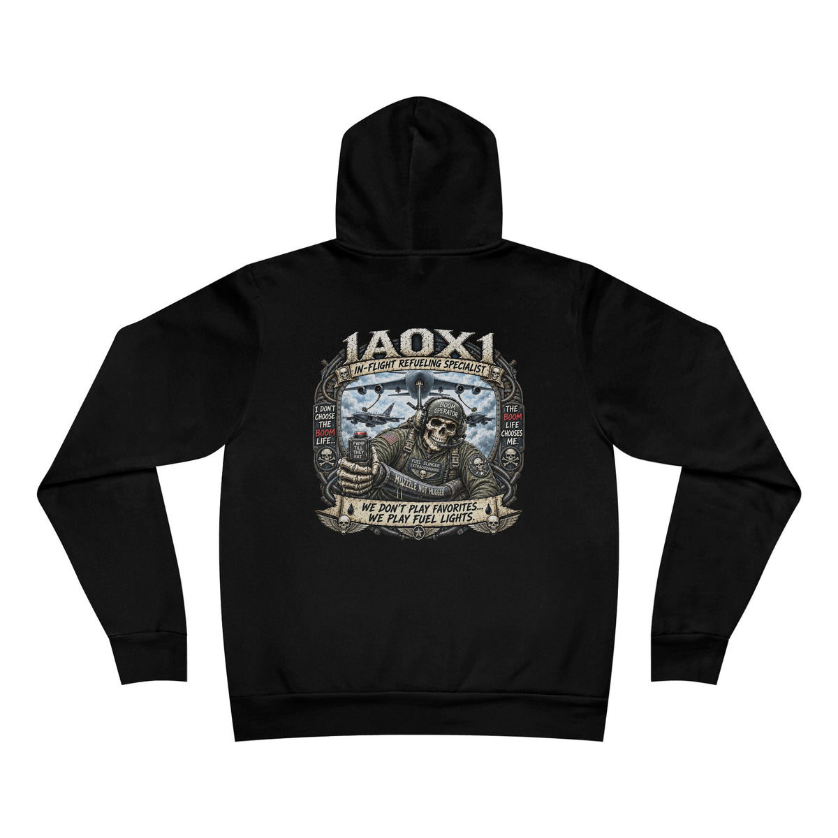 1A0X1 (In-Flight Refueling Specialist) USAF Heavy Metal Hoodie – Air Force Veteran Hoodie