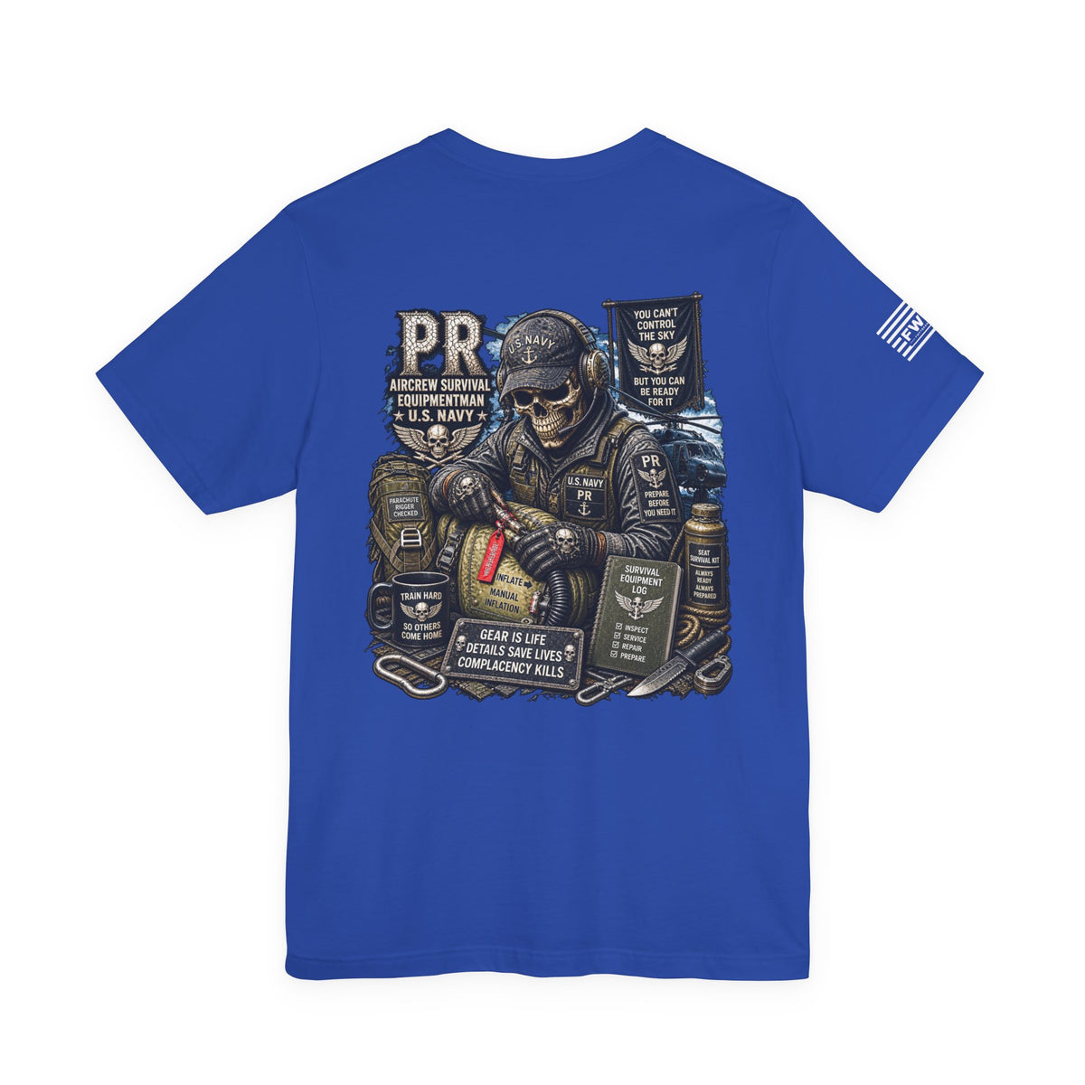 PR (Aircrew Survival Equipmentman) - Heavy Metal Rate Specific T-shirt